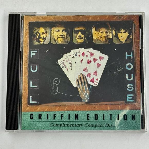 FULL HOUSE 1991 Jazz Compilation EARL KLUGH Joe Sample BELA FLECK Eric Leeds etc - Picture 1 of 5